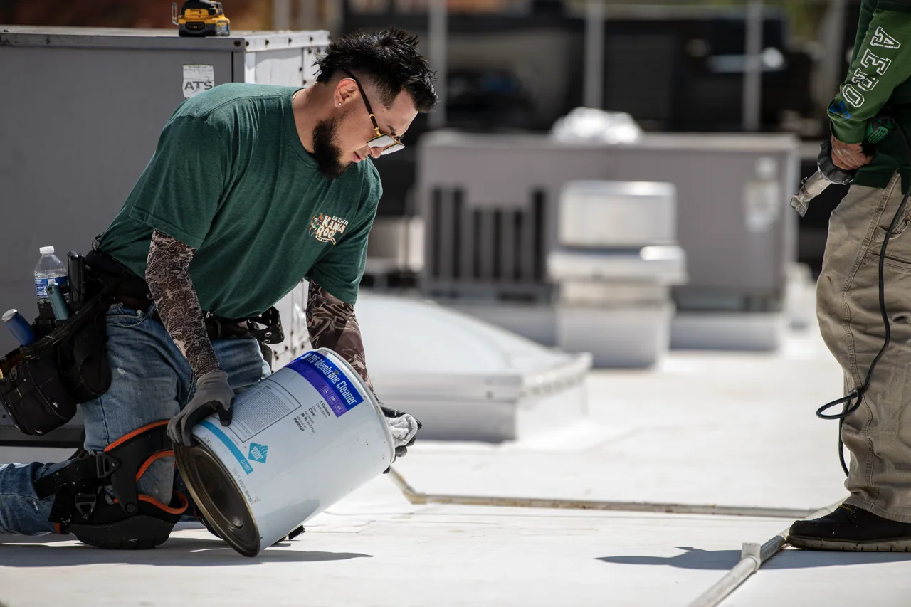 Commercial Roof Flashing Repair in Elizabeth, NJ